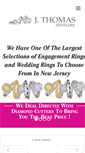 Mobile Screenshot of jthomasjewelersnj.com