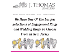 Tablet Screenshot of jthomasjewelersnj.com